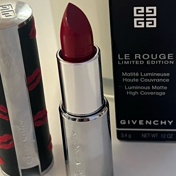 Givenchy Le Rouge Luminous,Matt High Coverage Lipstick 🌹 - Picture 4 of 4